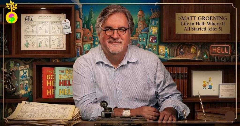 matt-groening-life-in-hell-where-it-all-startednet-worth